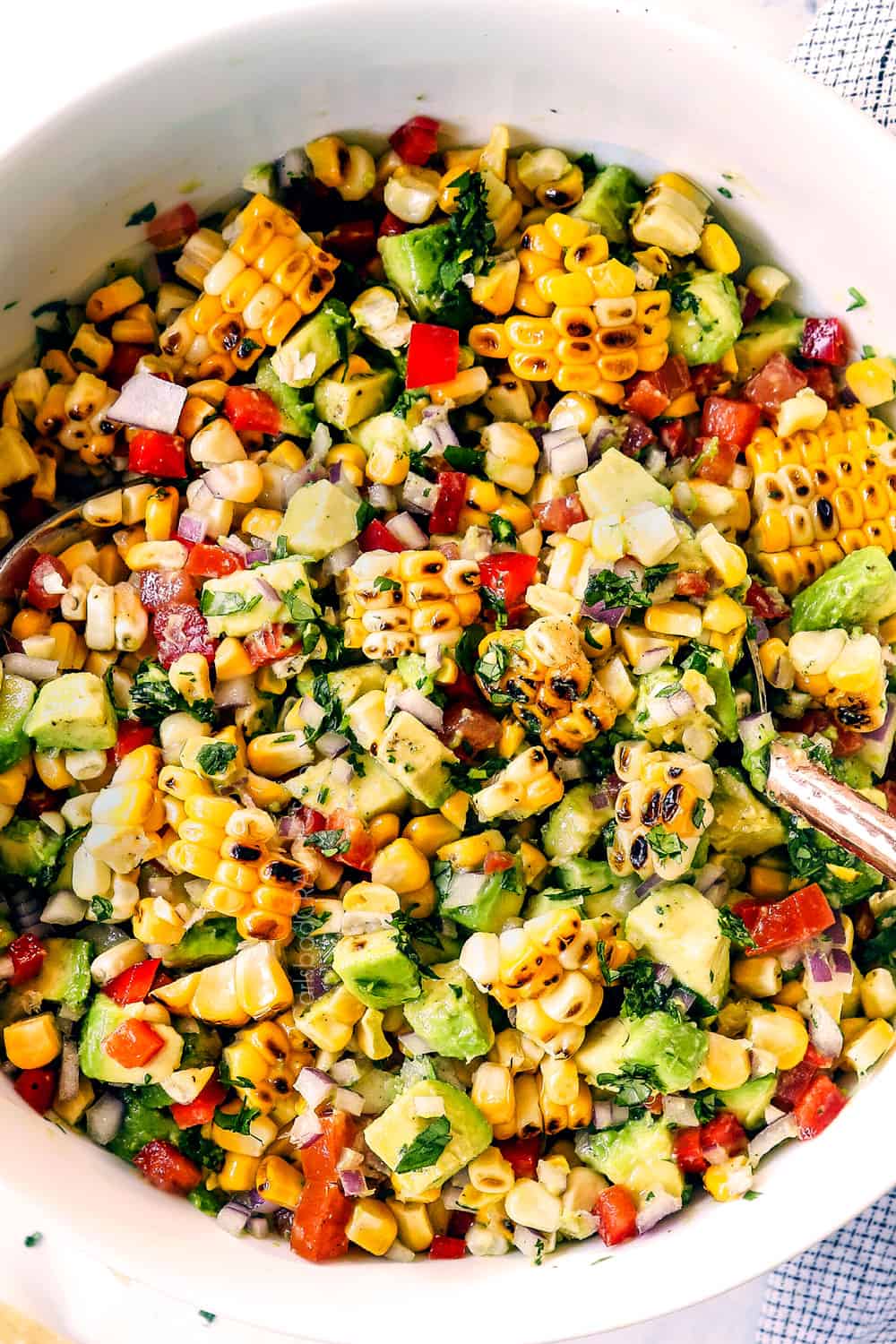 Corn Avocado Salad