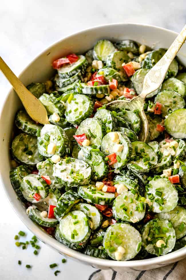 Creamy Cucumber Salad