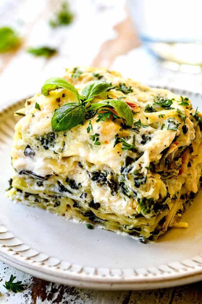 White Chicken Lasagna Recipe