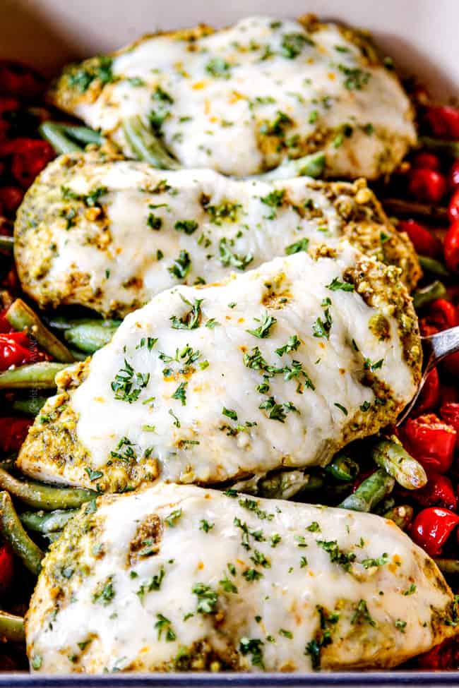 Baked Pesto Chicken