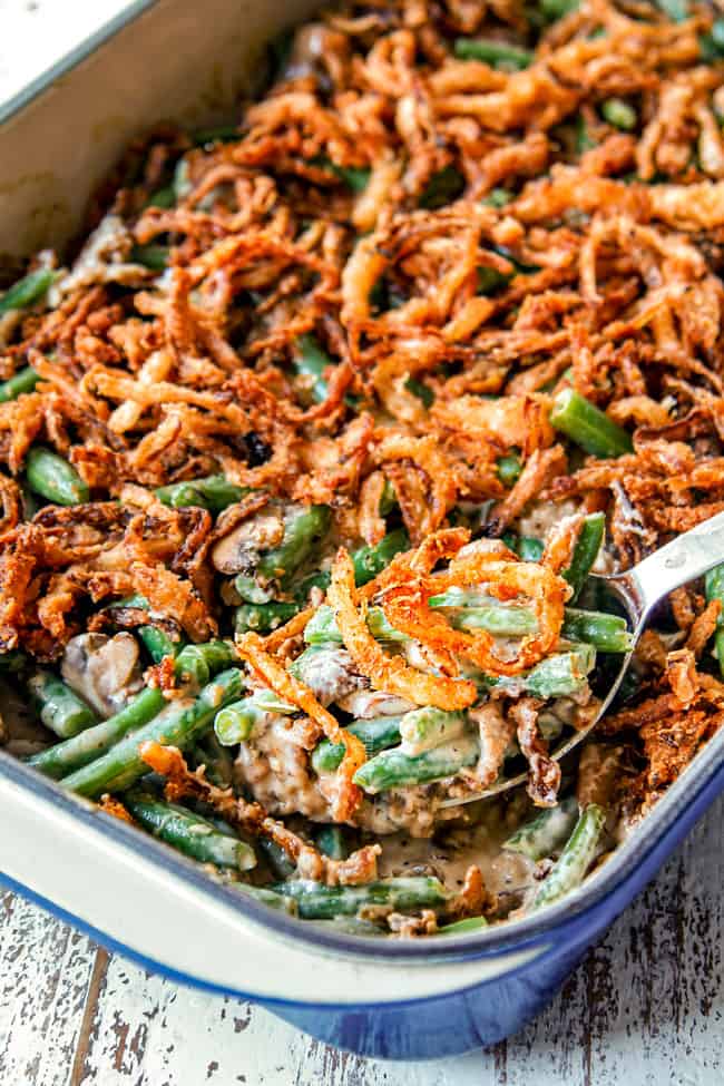 Homemade Green Bean Casserole (from Scratch!)