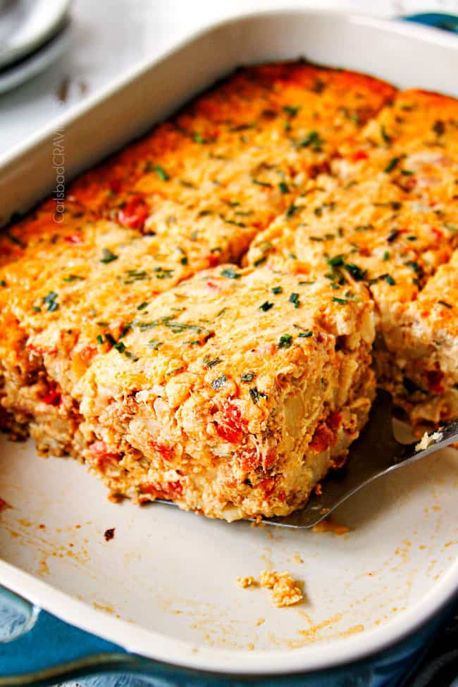 Sausage Hashbrown Breakfast Casserole