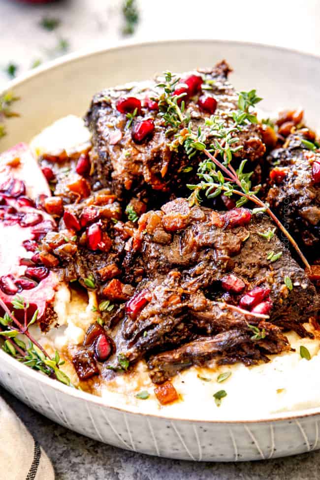 Braised short ribs