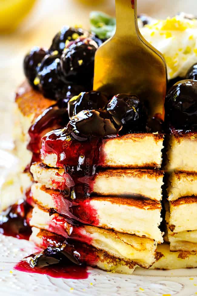 Lemon Ricotta Pancakes Recipe