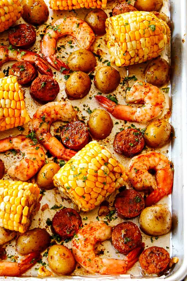 Sheet Pan Shrimp Boil