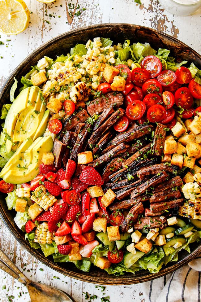 Black and Blue Steak Salad
