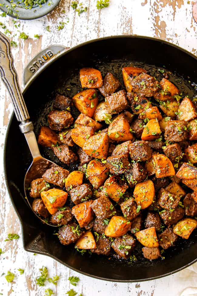 Garlic Steak and Potatoes
