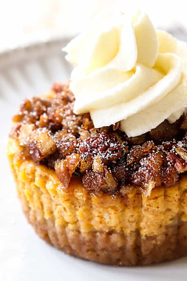 Pumpkin Spice Cheesecake Bites