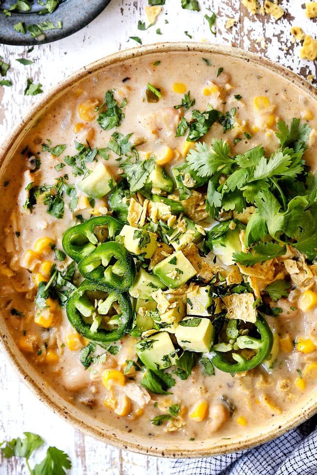 White Chicken Chili Recipe (Easy!)