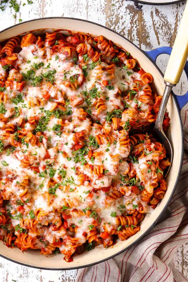 Chicken Parmesan Pasta