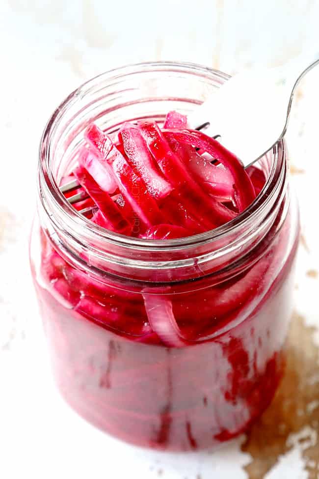 Quick Pickled Red Onions