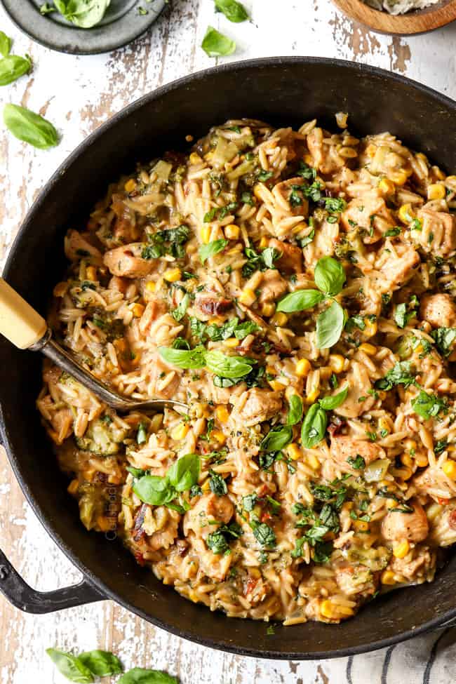 Creamy Basil Chicken Recipe