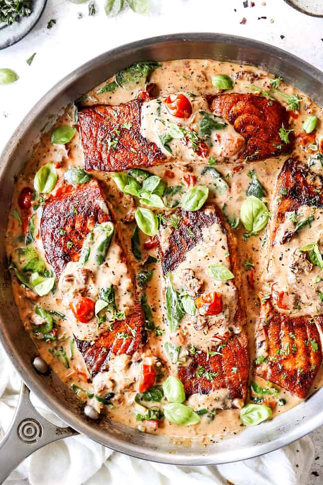 Creamy Tuscan Salmon Recipe