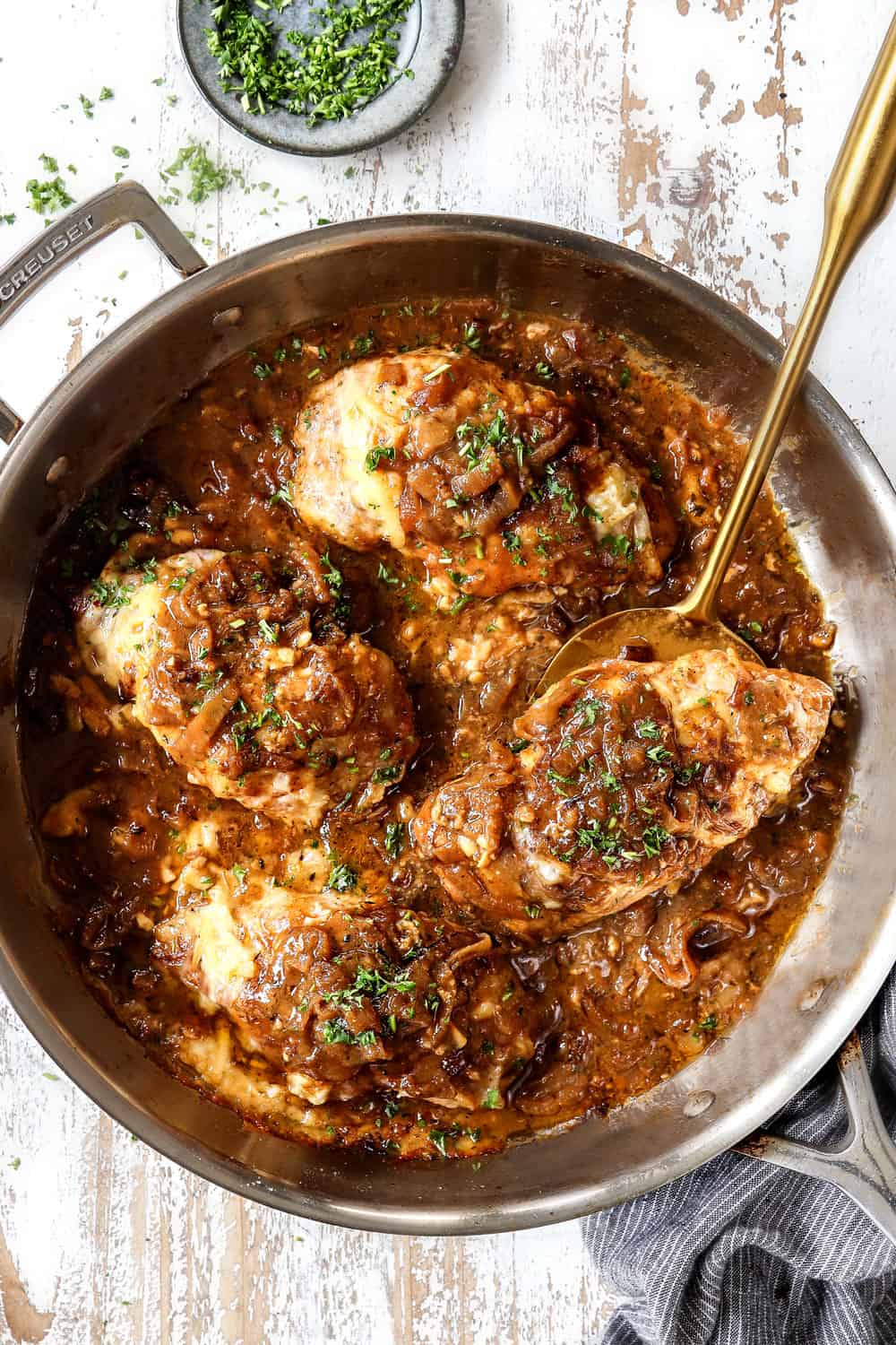 Easy French Onion Chicken