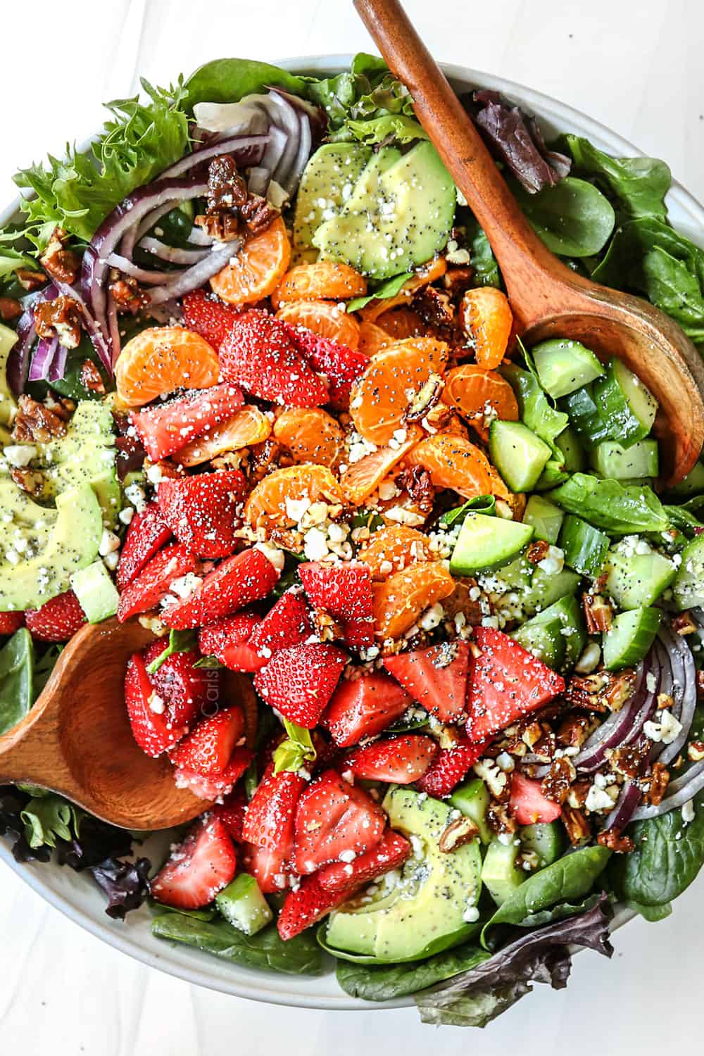 Strawberry Spinach Salad