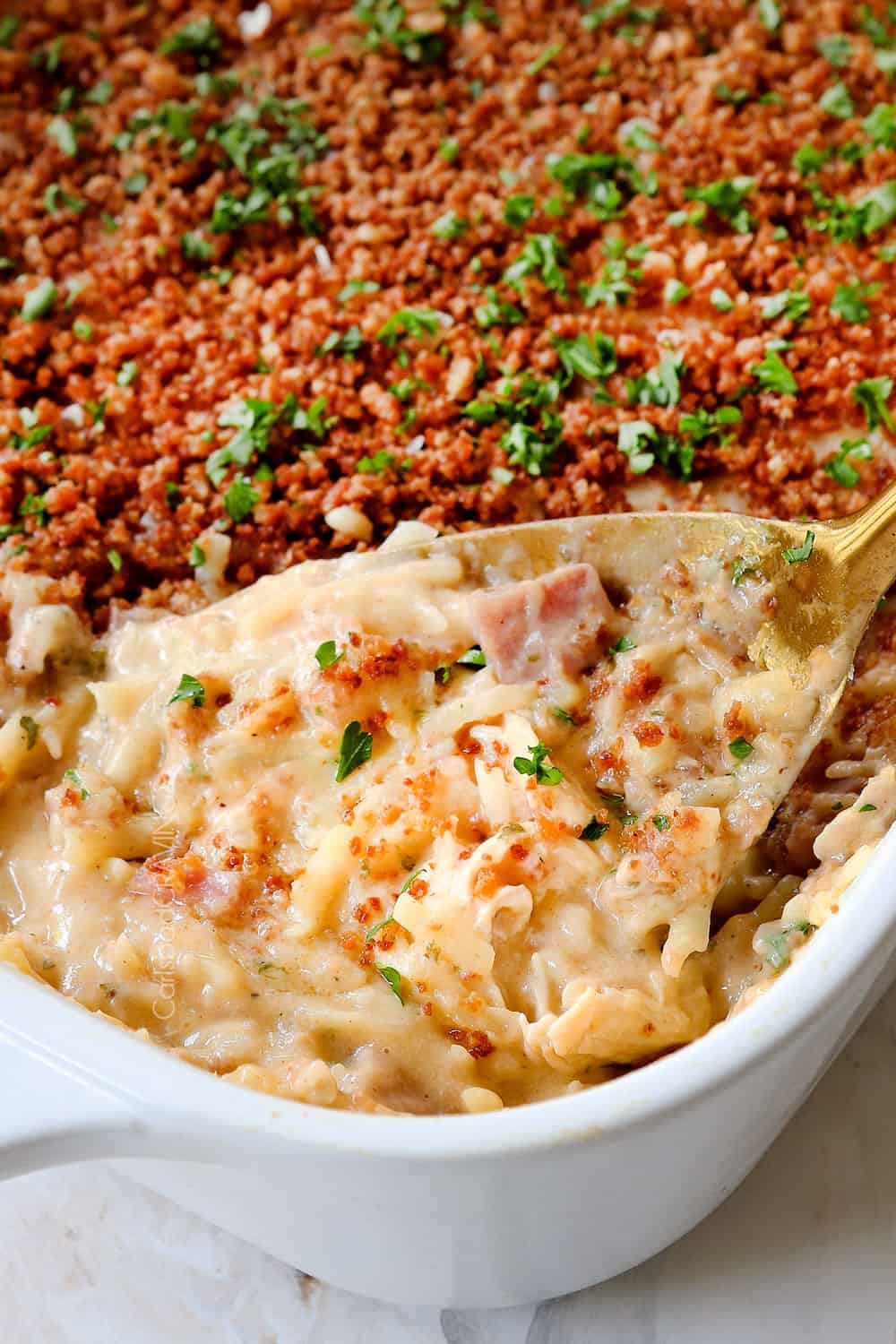 Chicken Cordon Bleu Casserole