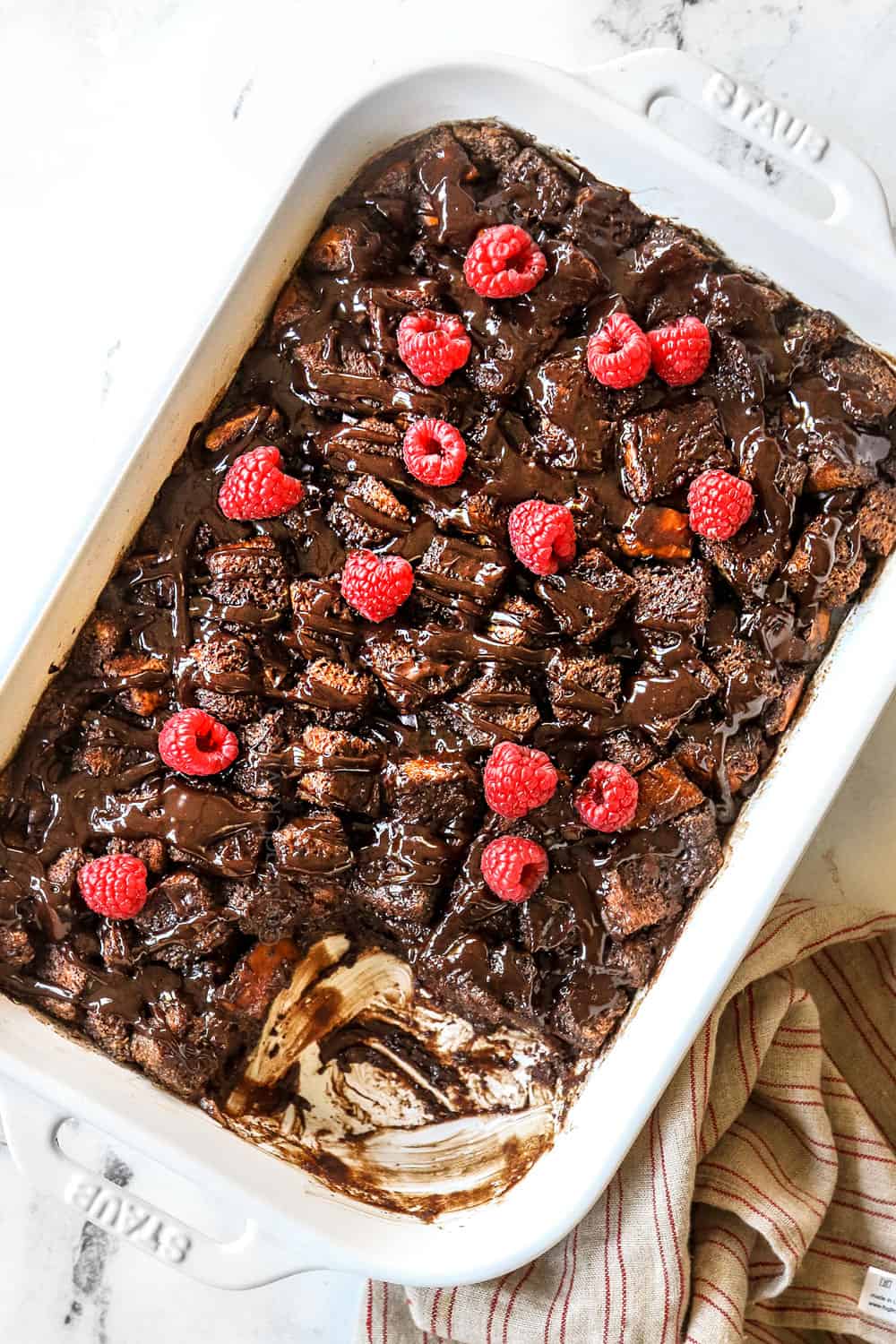 Chocolate Bread Pudding