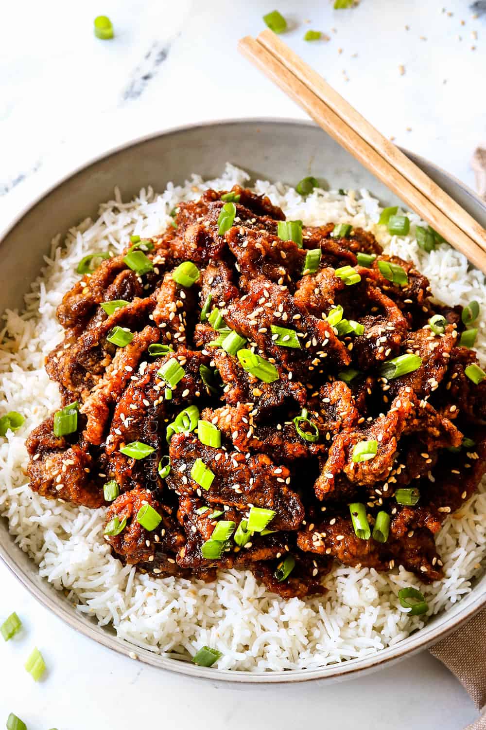 Crispy Beef Recipe (Ginger Fried Beef)