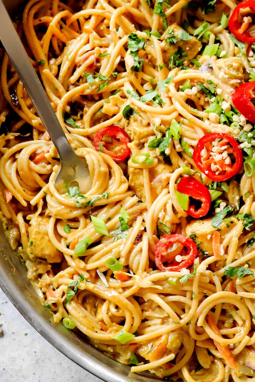 Thai Peanut Noodles Recipe