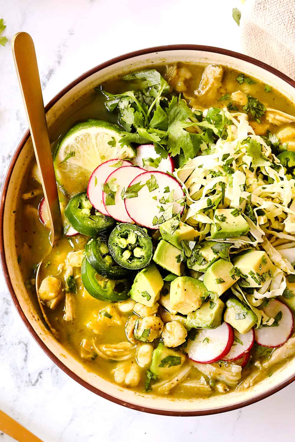 Pozole Verde de Pollo Recipe
