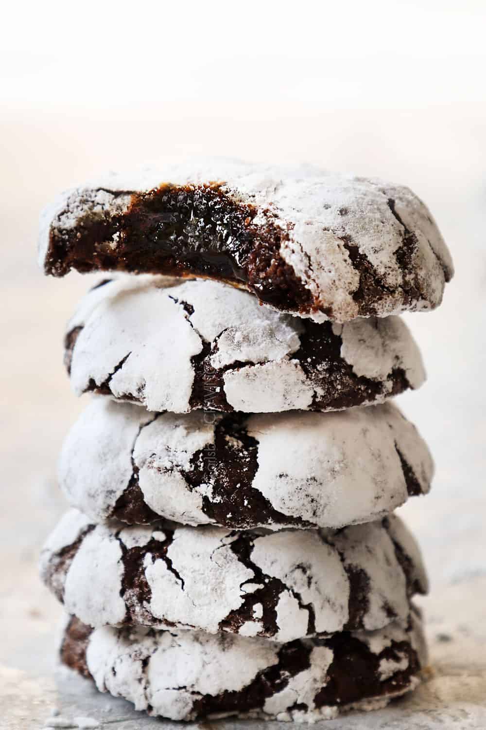 Chocolate Crinkle Cookies