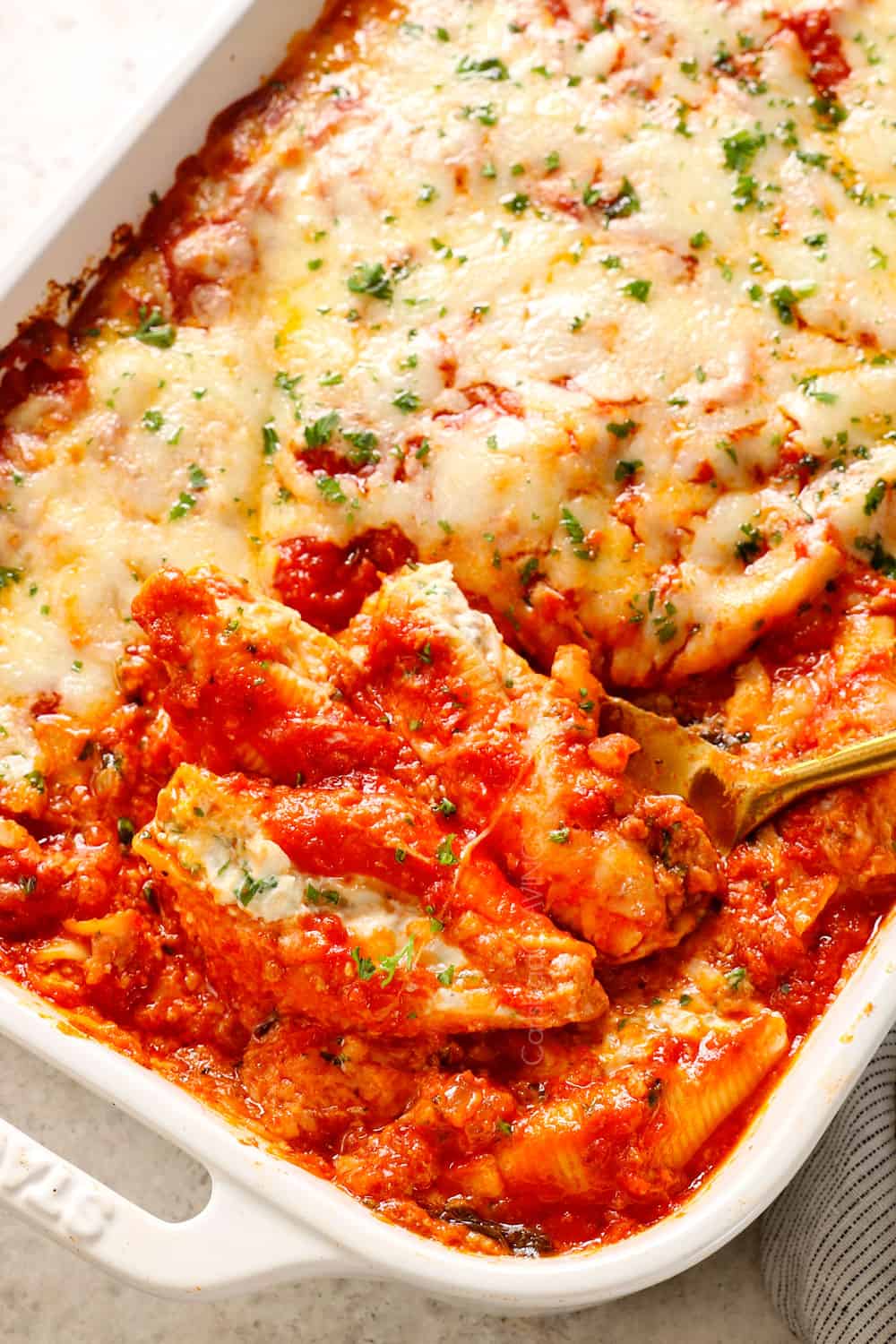Stuffed Shells with Meat