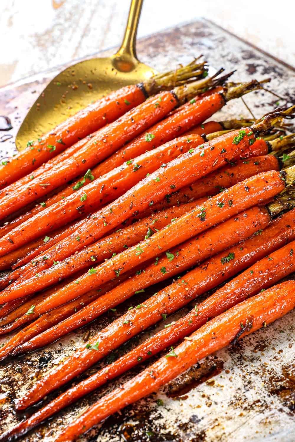 Roasted Carrots in Oven