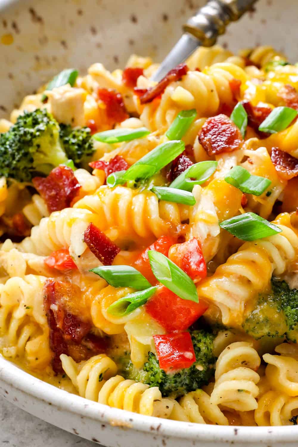 Chicken Bacon Ranch Casserole