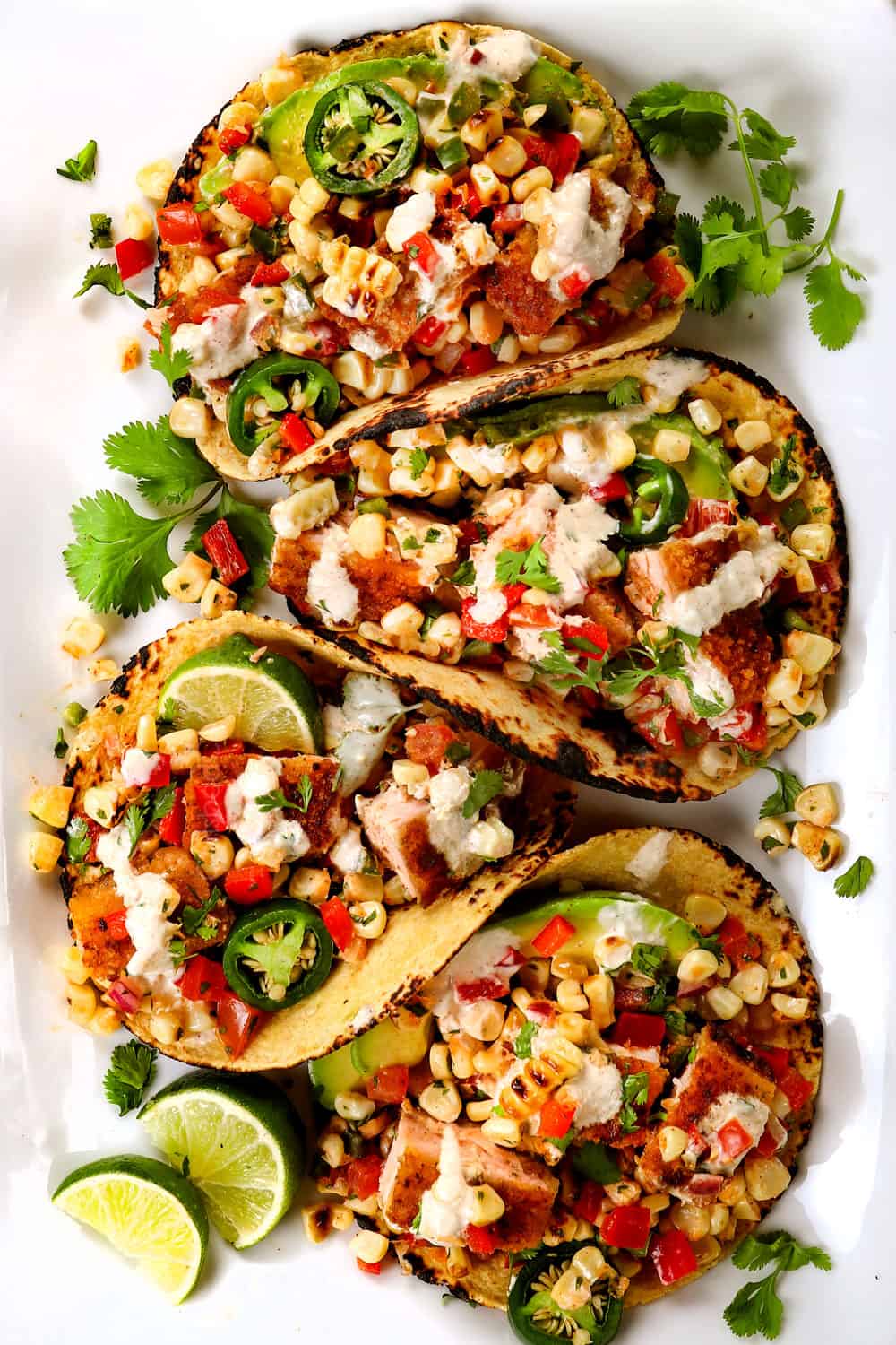 Easy Salmon Fish Tacos