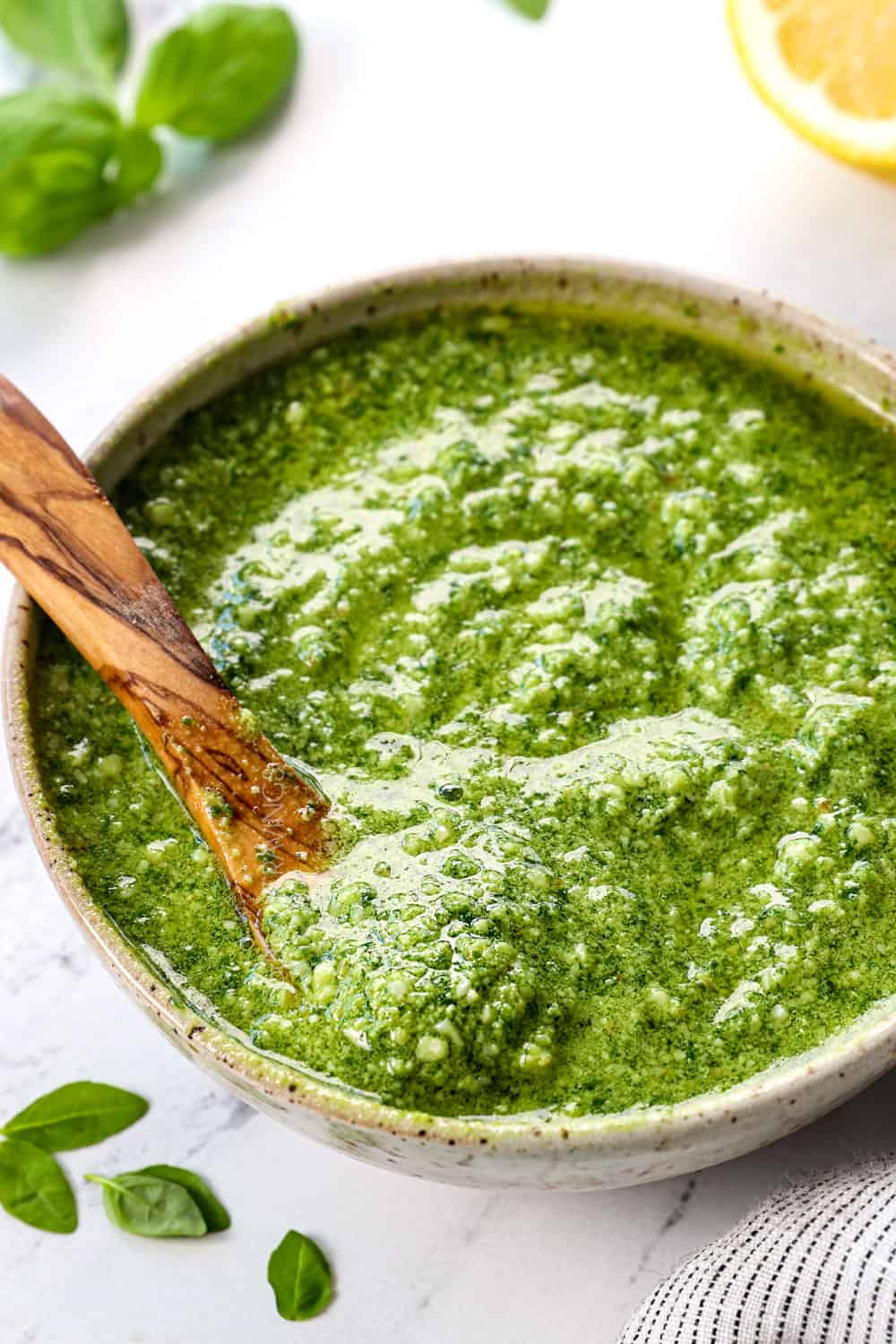 Homemade Basil Pesto