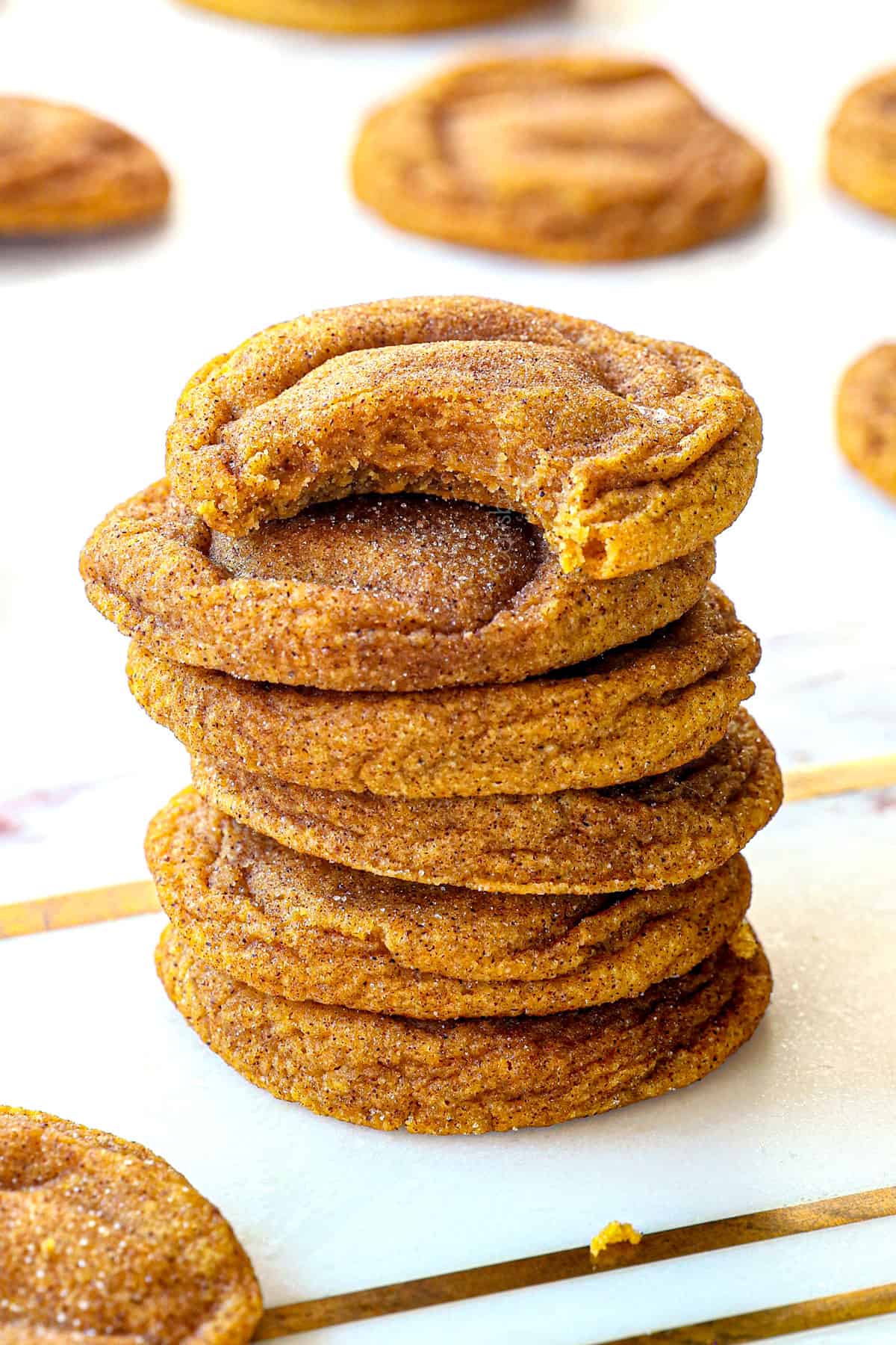 Pumpkin Snickerdoodle Cookies