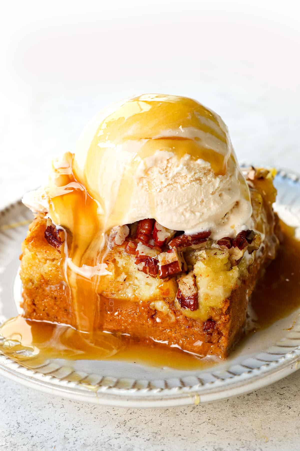 Pumpkin Spice Dump Cake