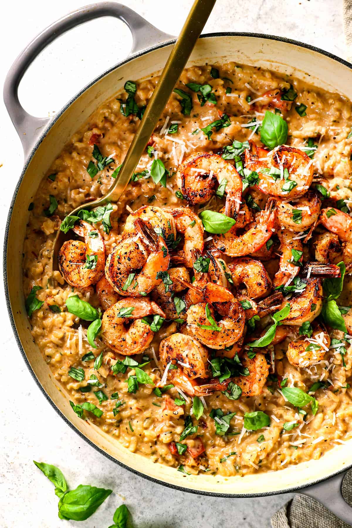 Shrimp and Risotto