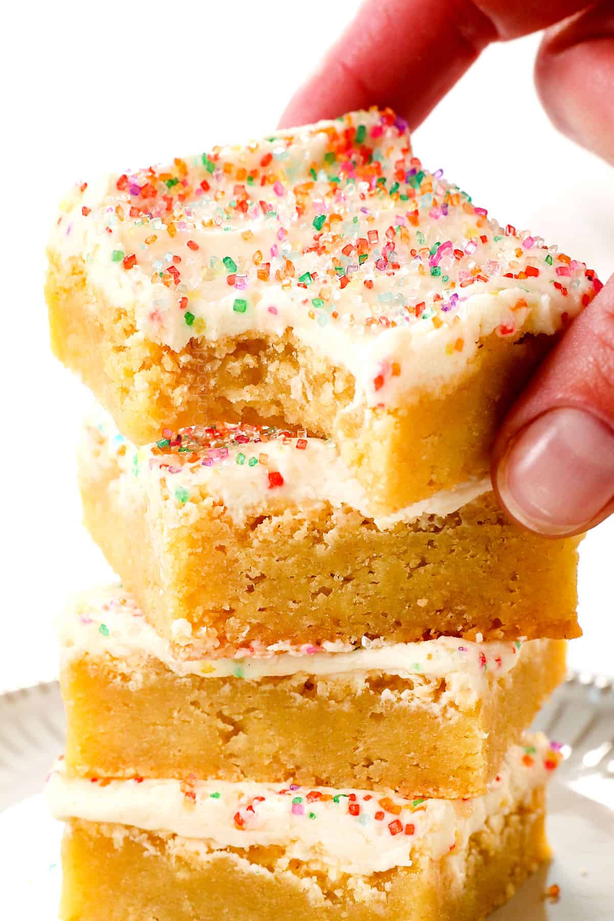 Soft Sugar Cookie Bars