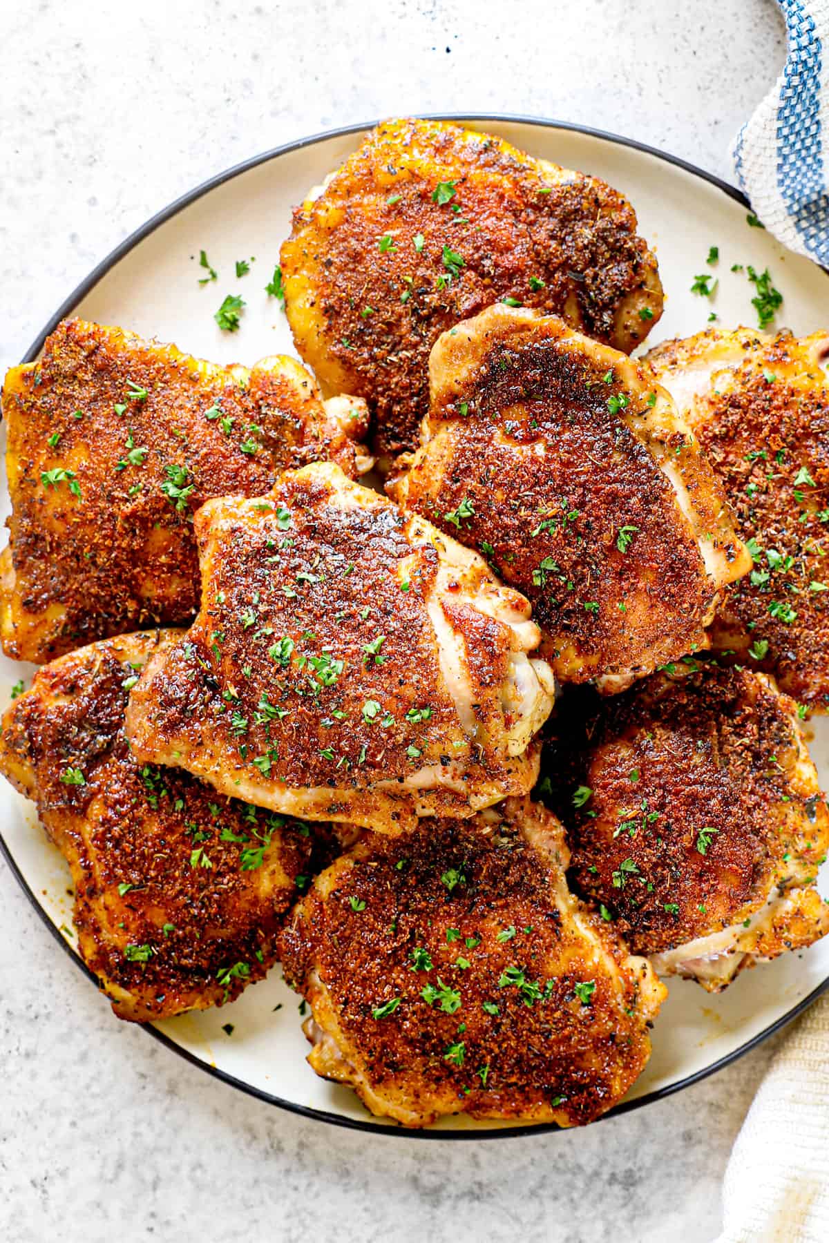 Bone in Skin On Chicken Thighs