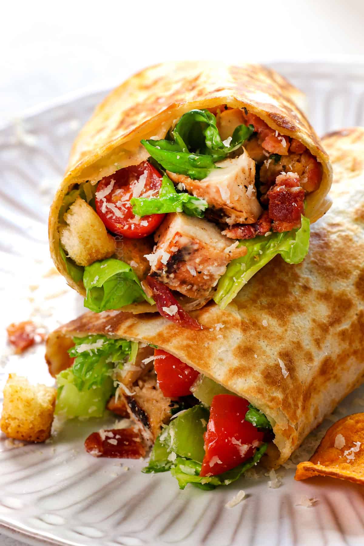 Chicken Caesar Wrap Recipe