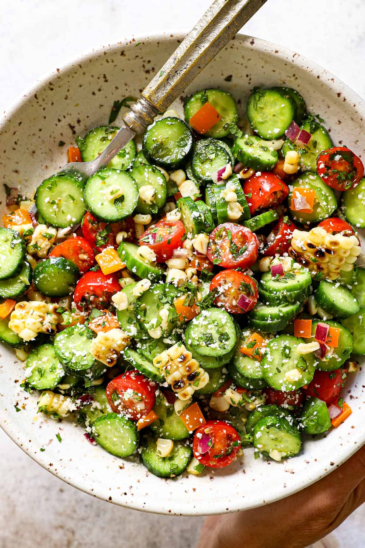 Easy Cucumber Salad (Mexican Cucumber Salad)