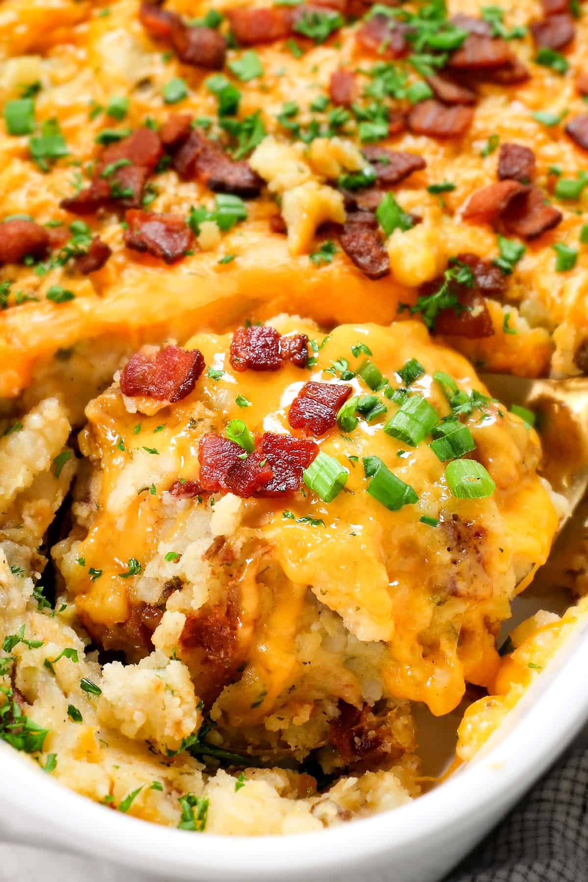 Easy Twice Baked Potato Casserole