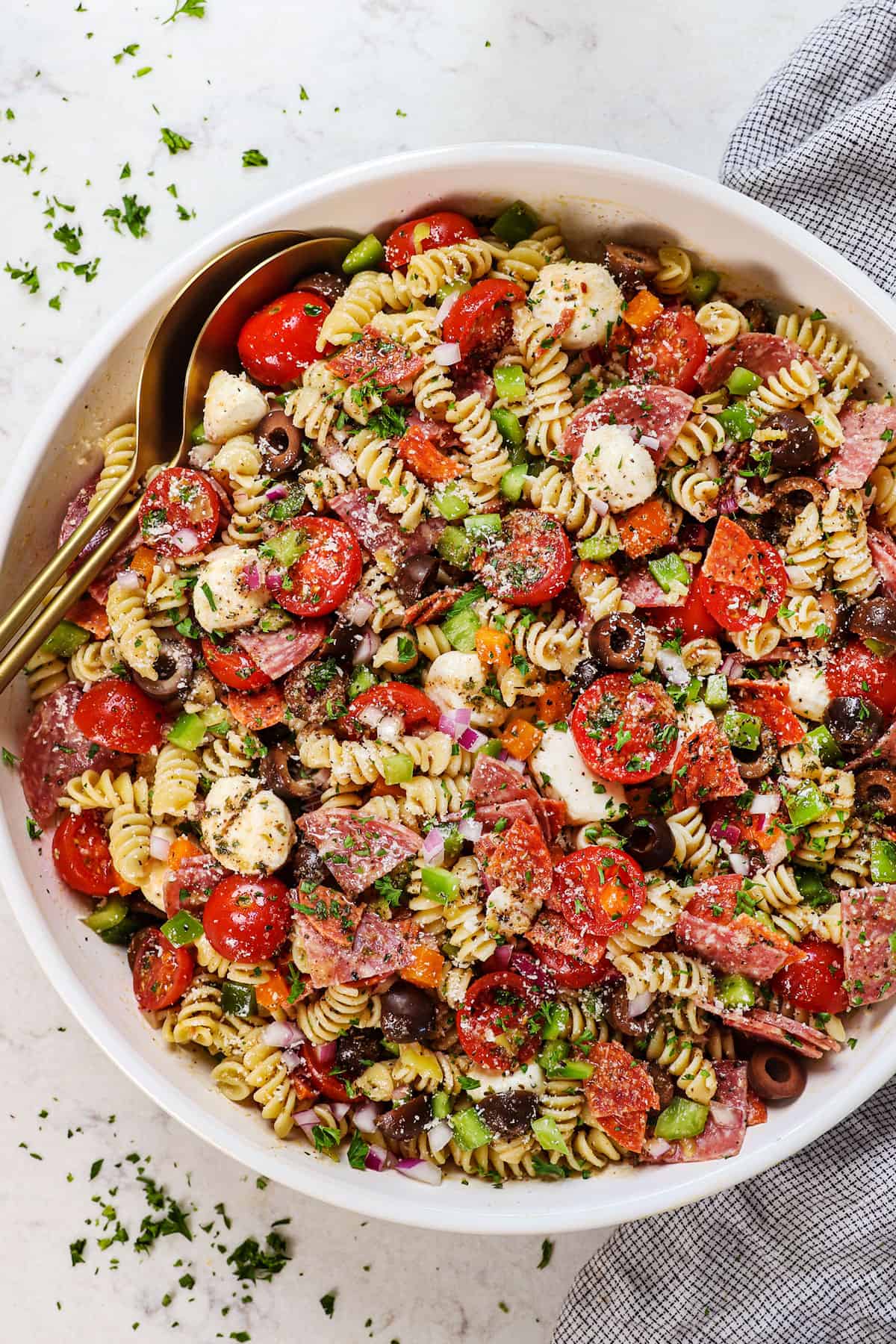 Zesty Italian Pasta Salad