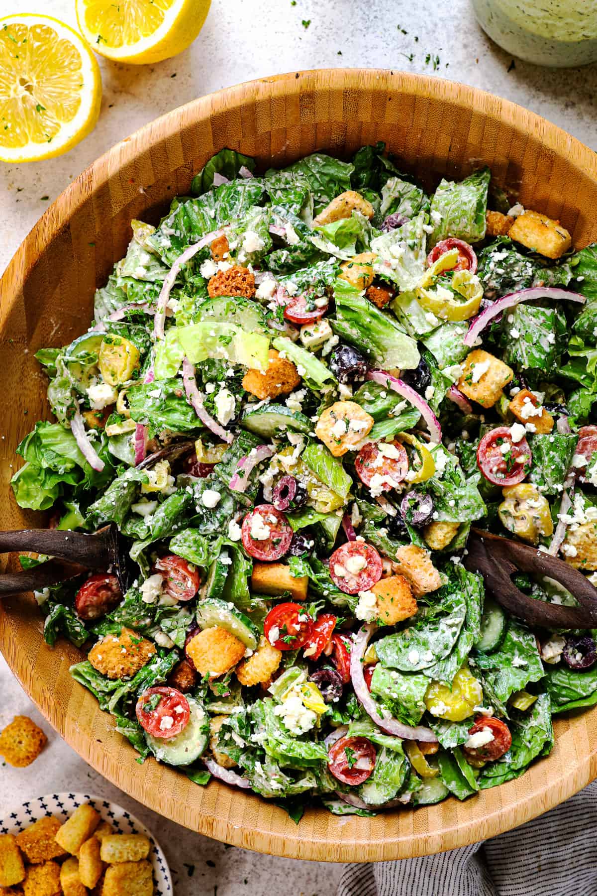 Recipe for Mediterranean Salad