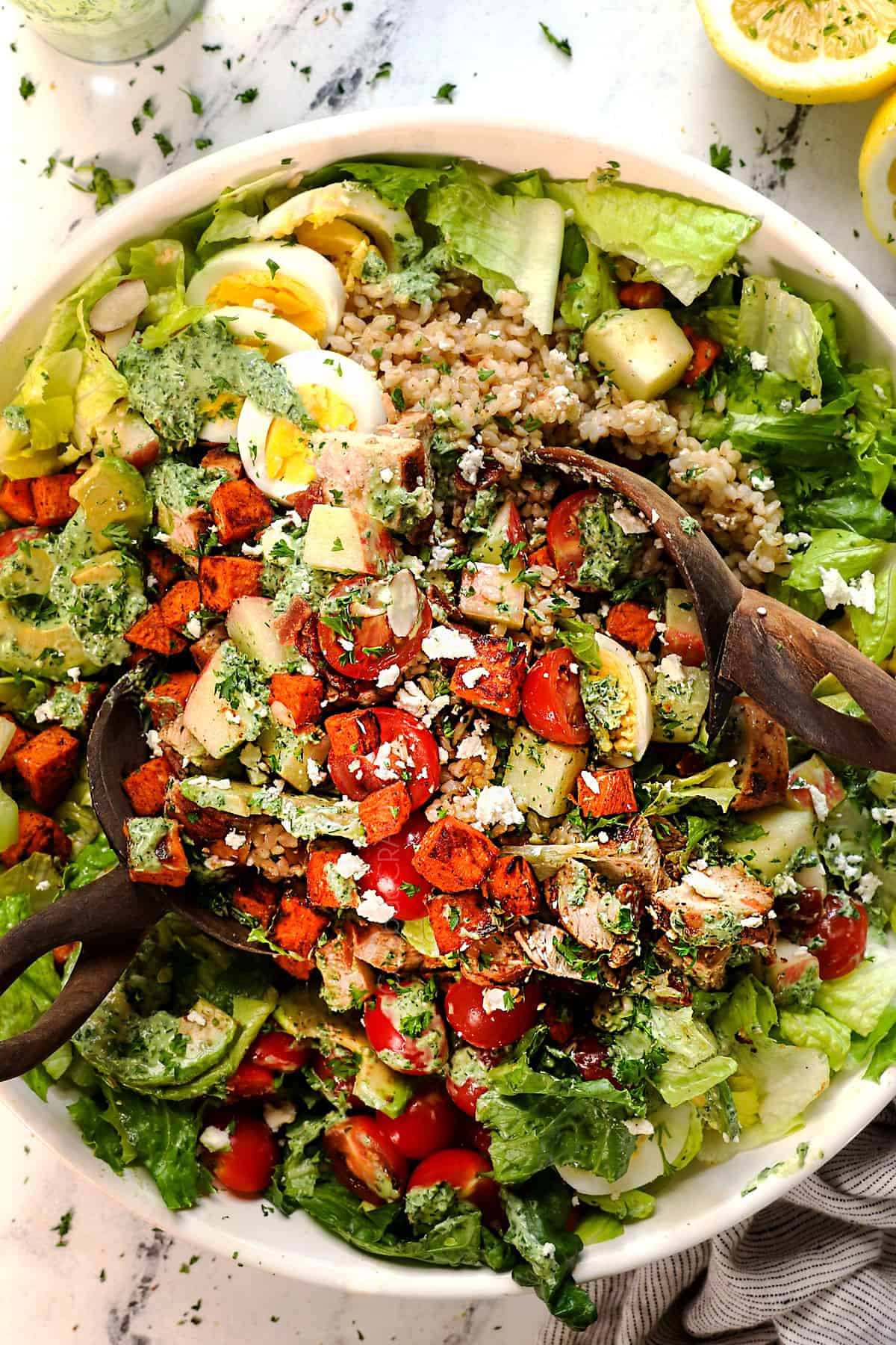 Green Goddess Chopped Salad