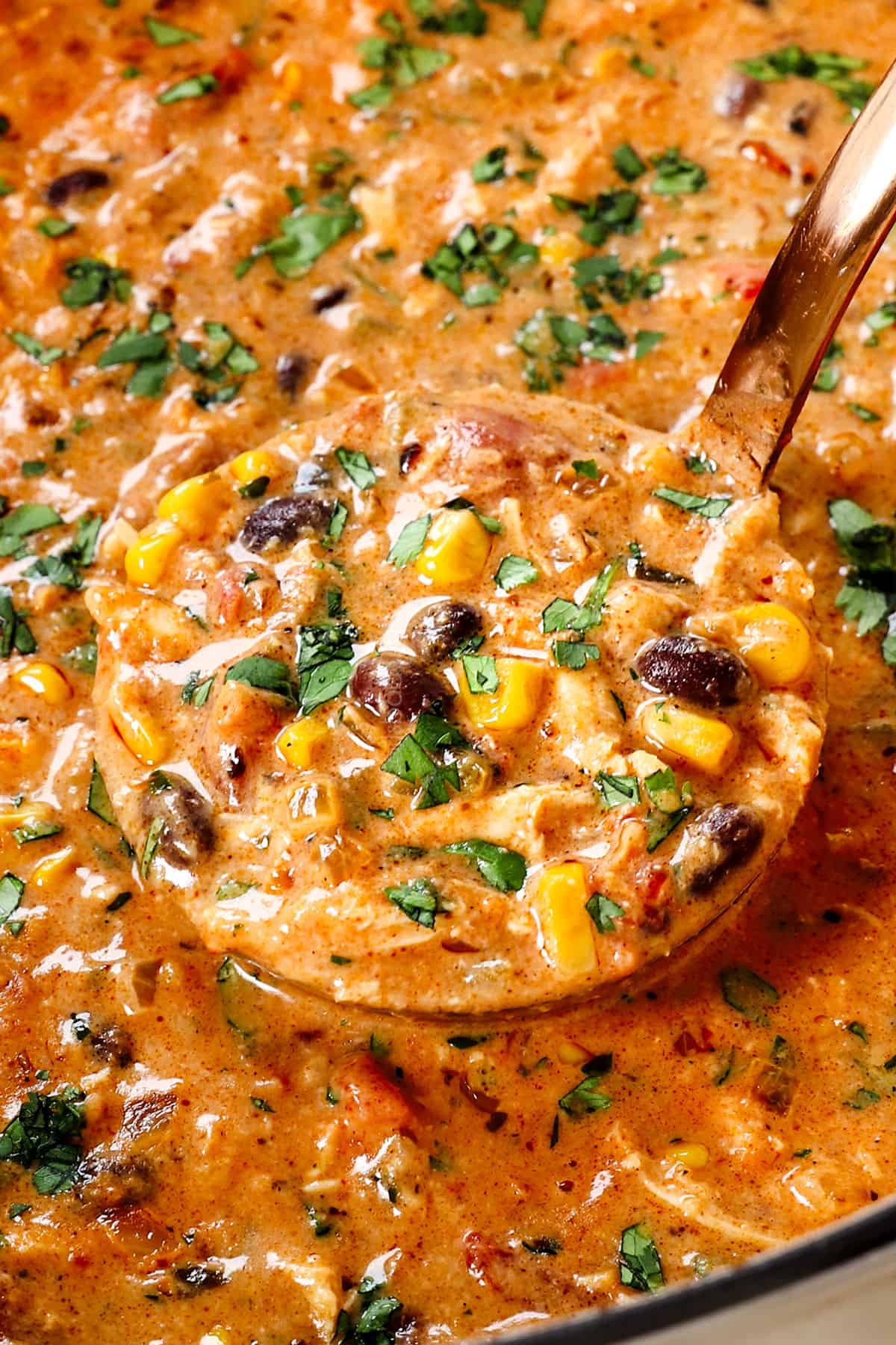 Creamy Chicken Taco Soup