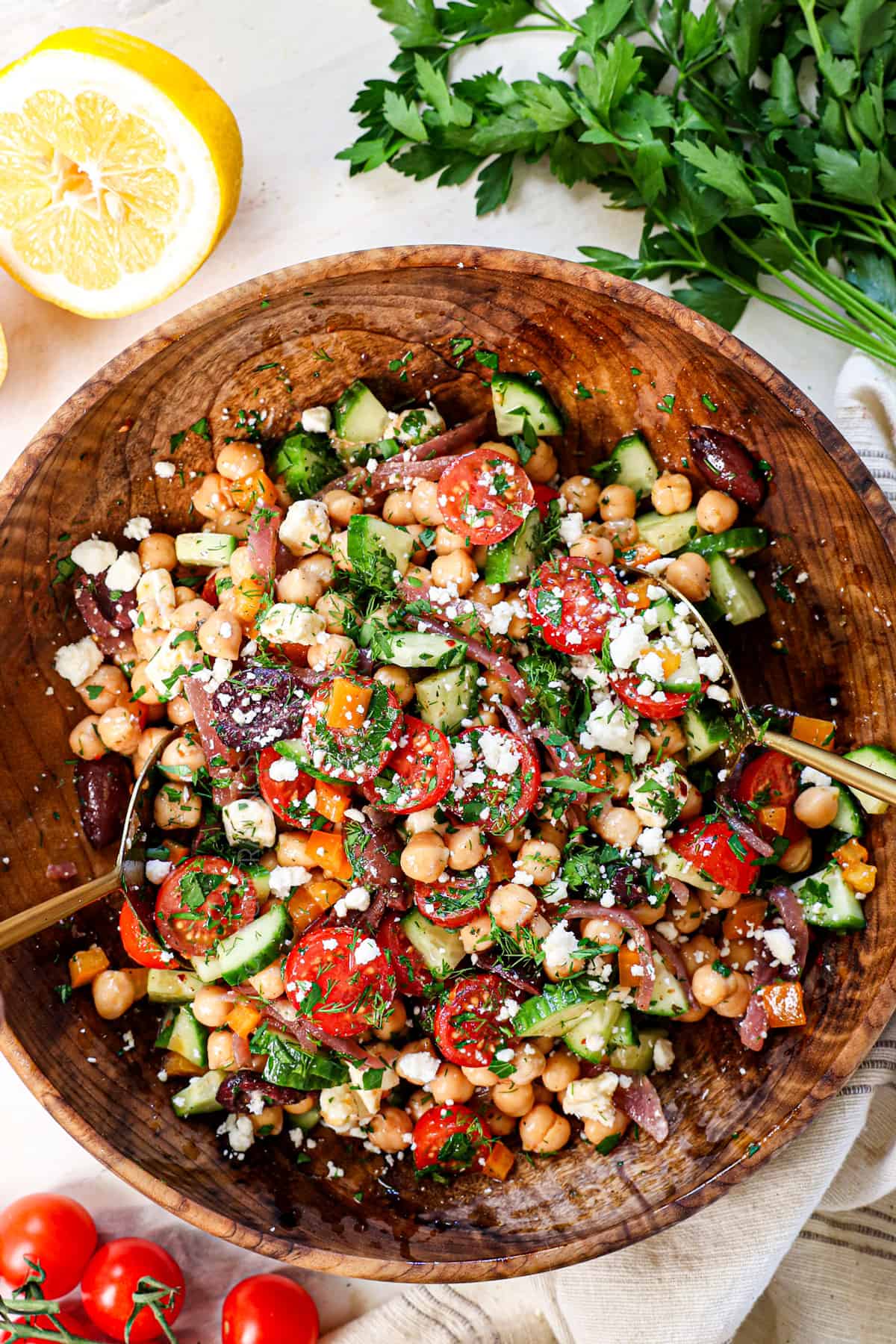 Easy Chickpea Salad
