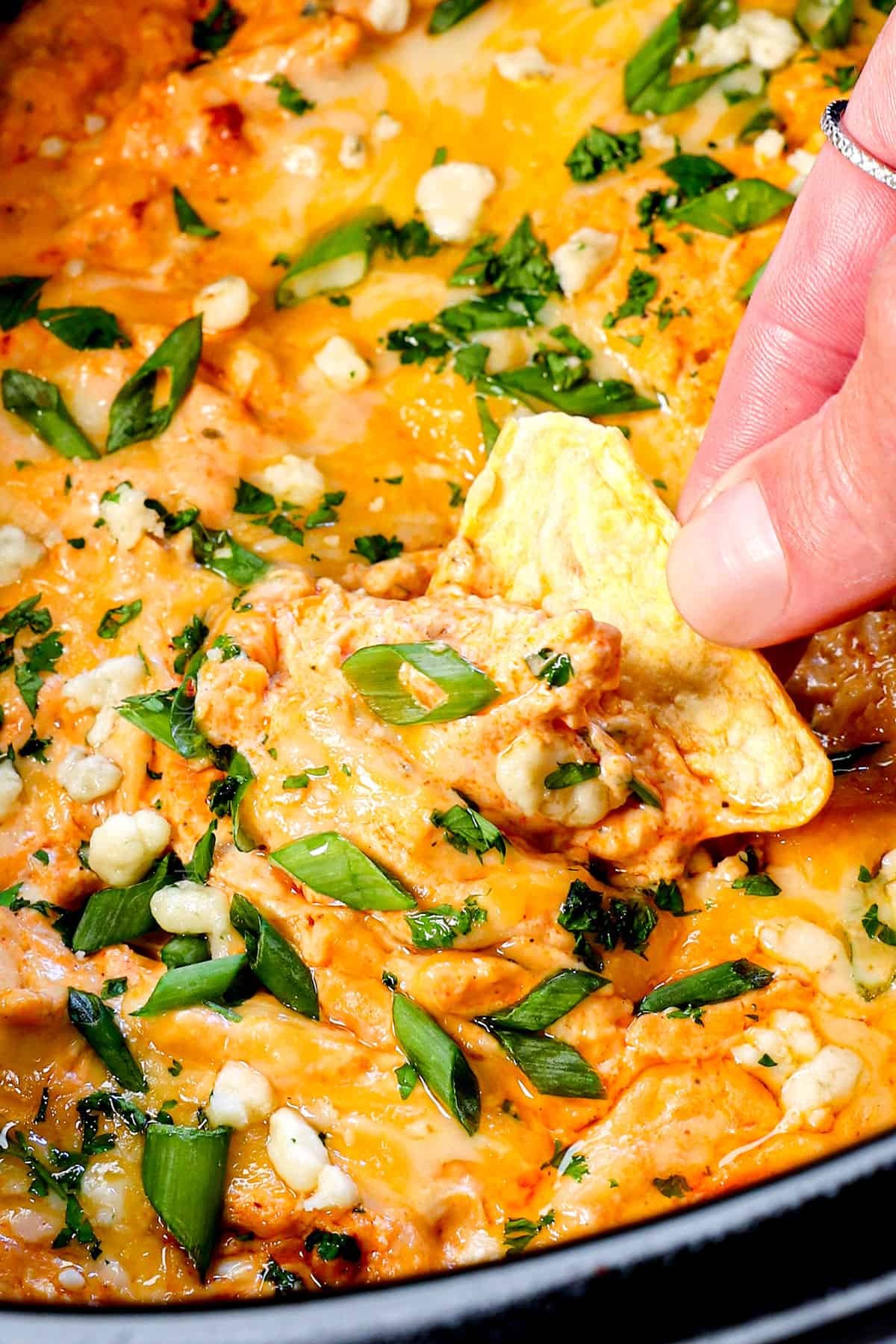 Buffalo Chicken Dip Crockpot