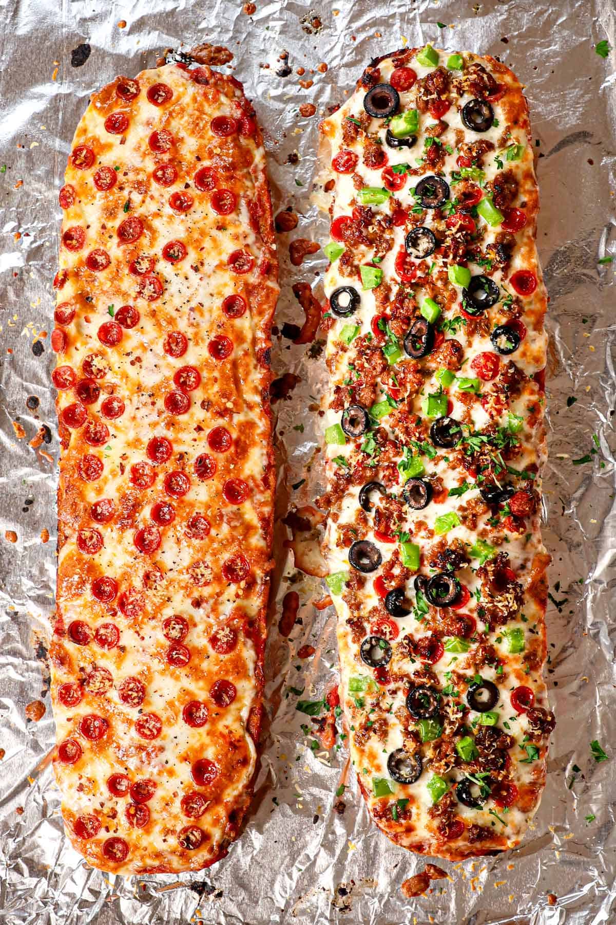 French Bread Pizza (In Oven)