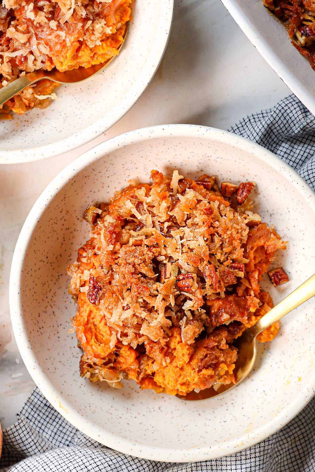 Sweet Potato Casserole with Coconut