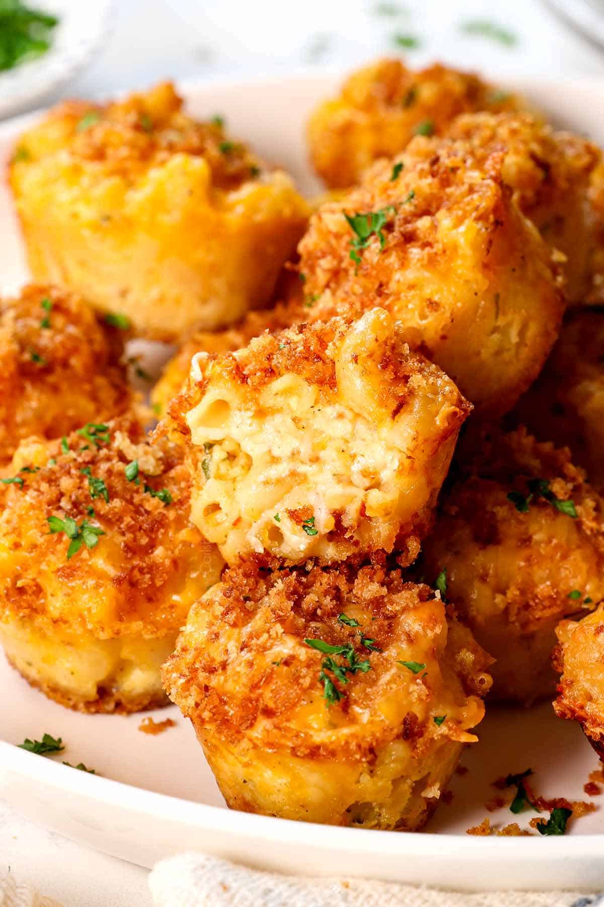 Baked Mac and Cheese Bites