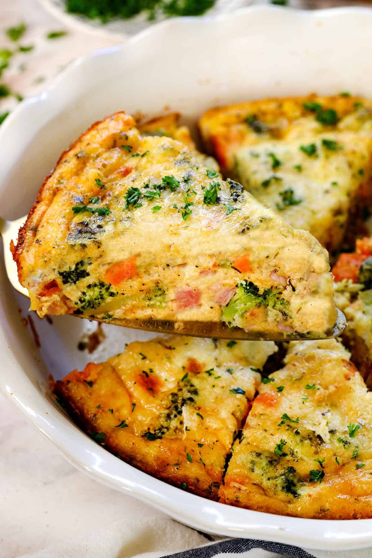 Easy Crustless Quiche Recipe