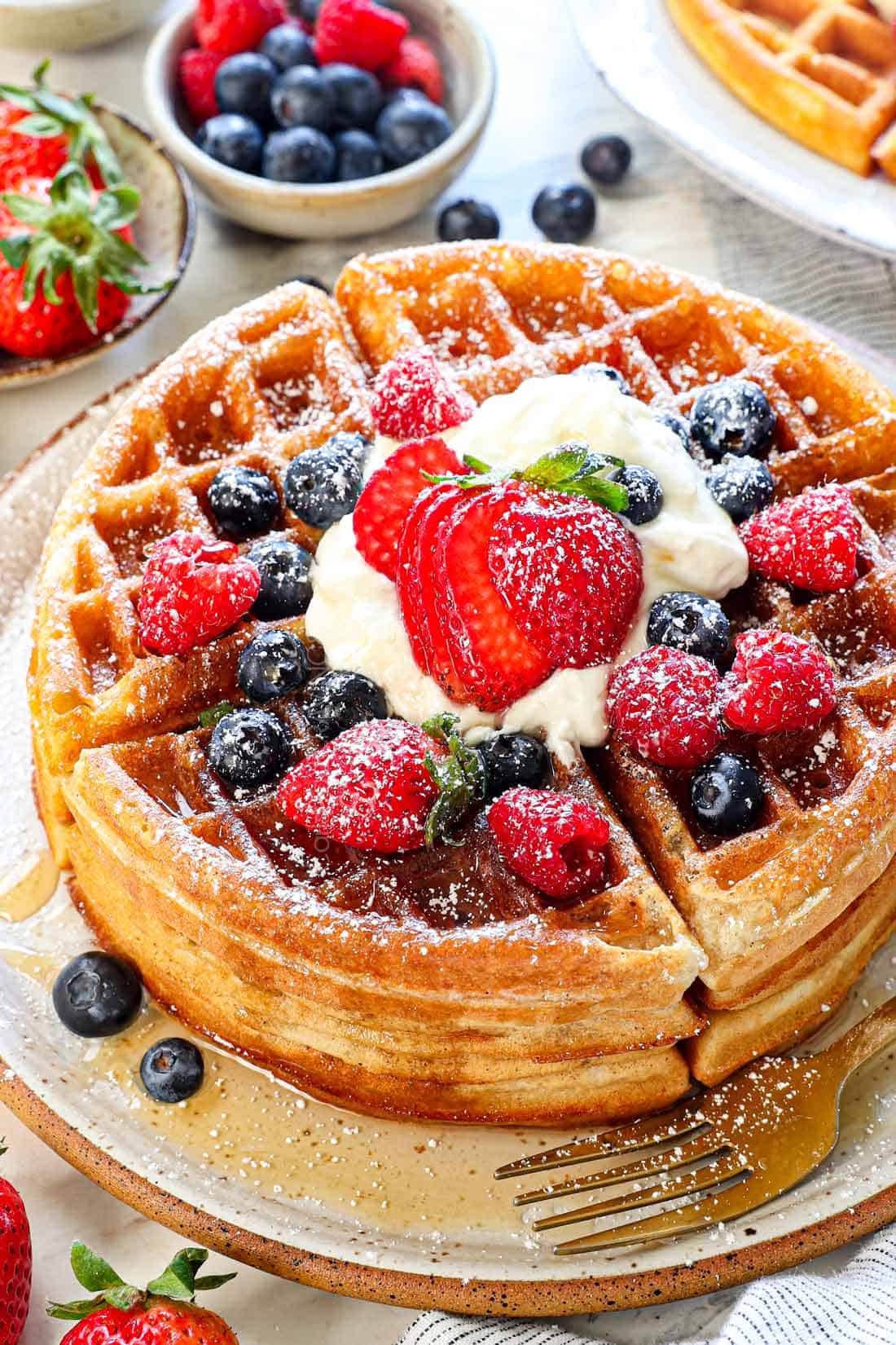 How To Make Belgian Waffles