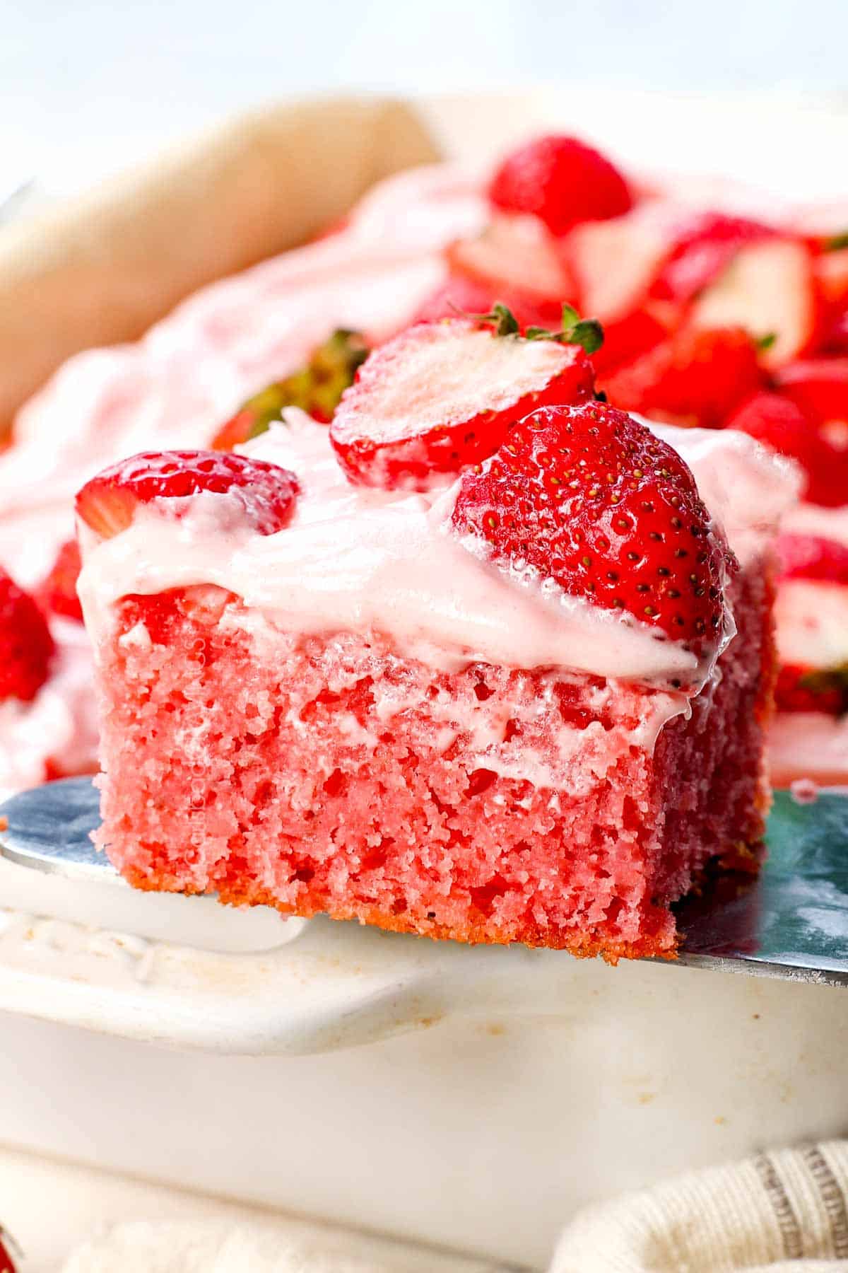 Strawberry Sheet Cake